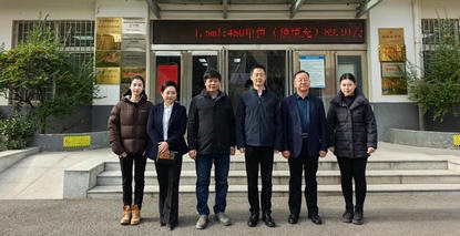 郑州大学书法学院一行赴郑大五附院调研交流