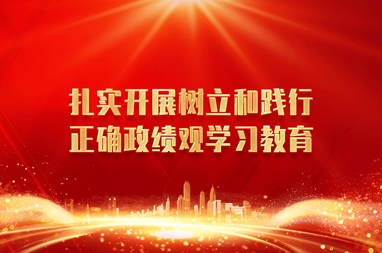 扎实开展树立和践行正确政绩观学习教育
